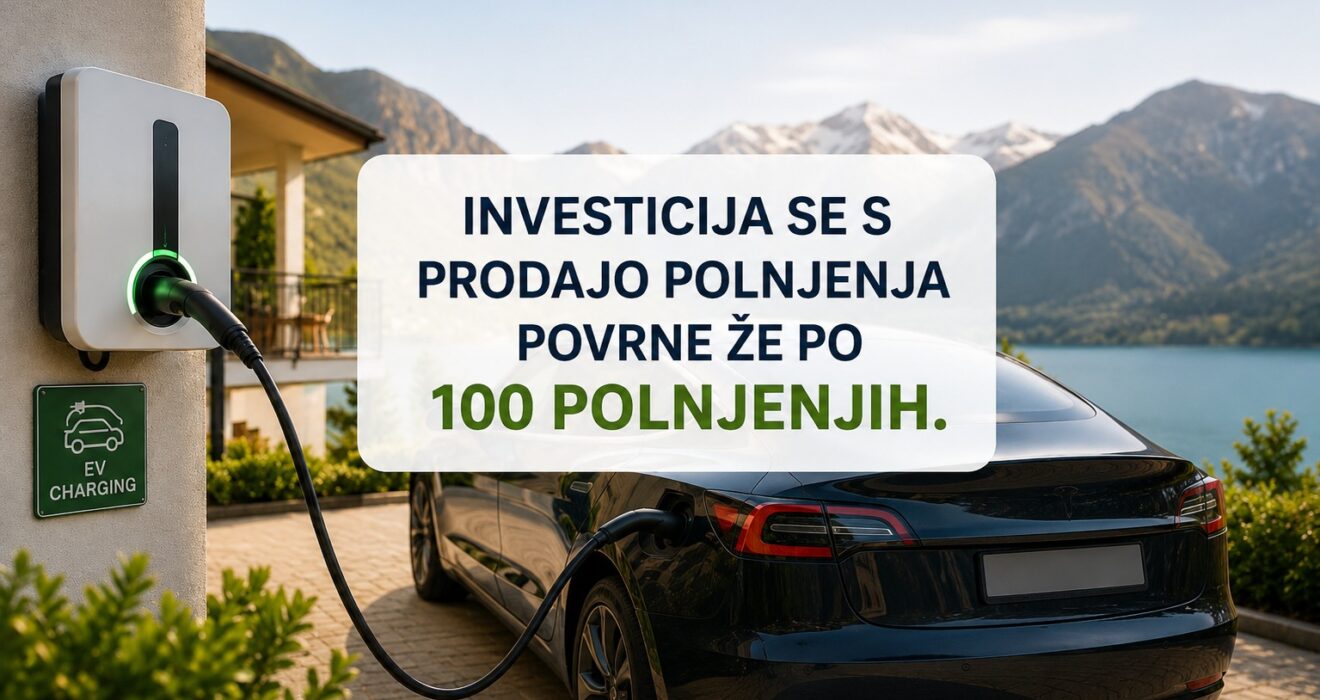Investicija se s prodajo polnjenja povrne že po 100 polnjenjih
